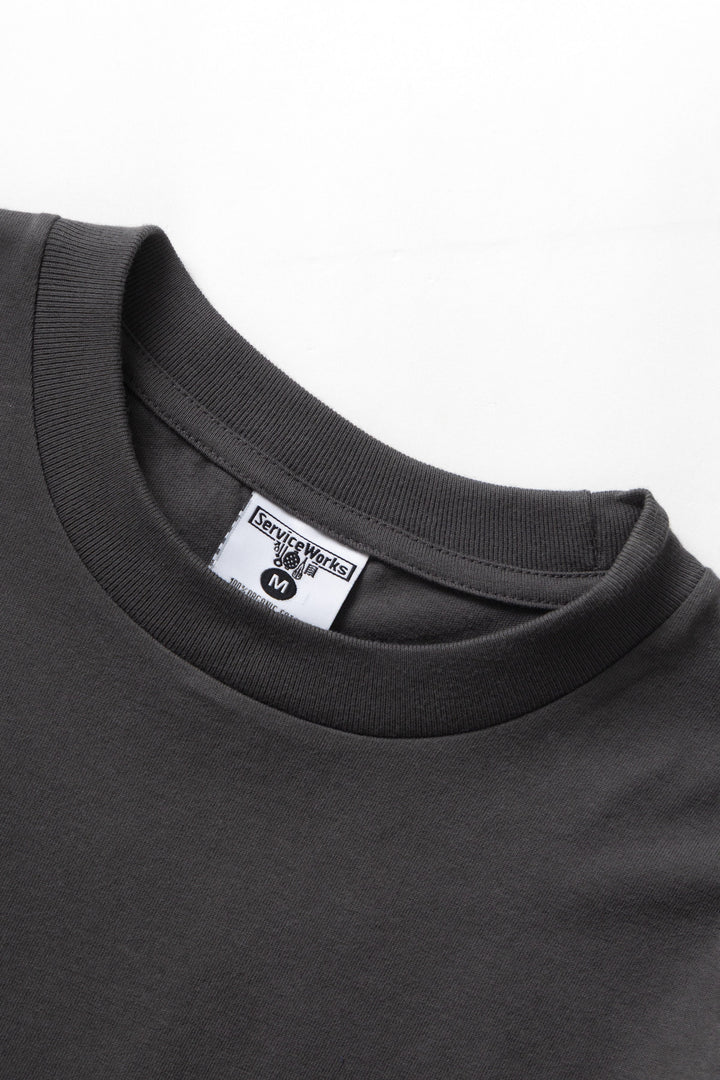 Service Works - Bootleg Long Sleeve Tee - Charcoal