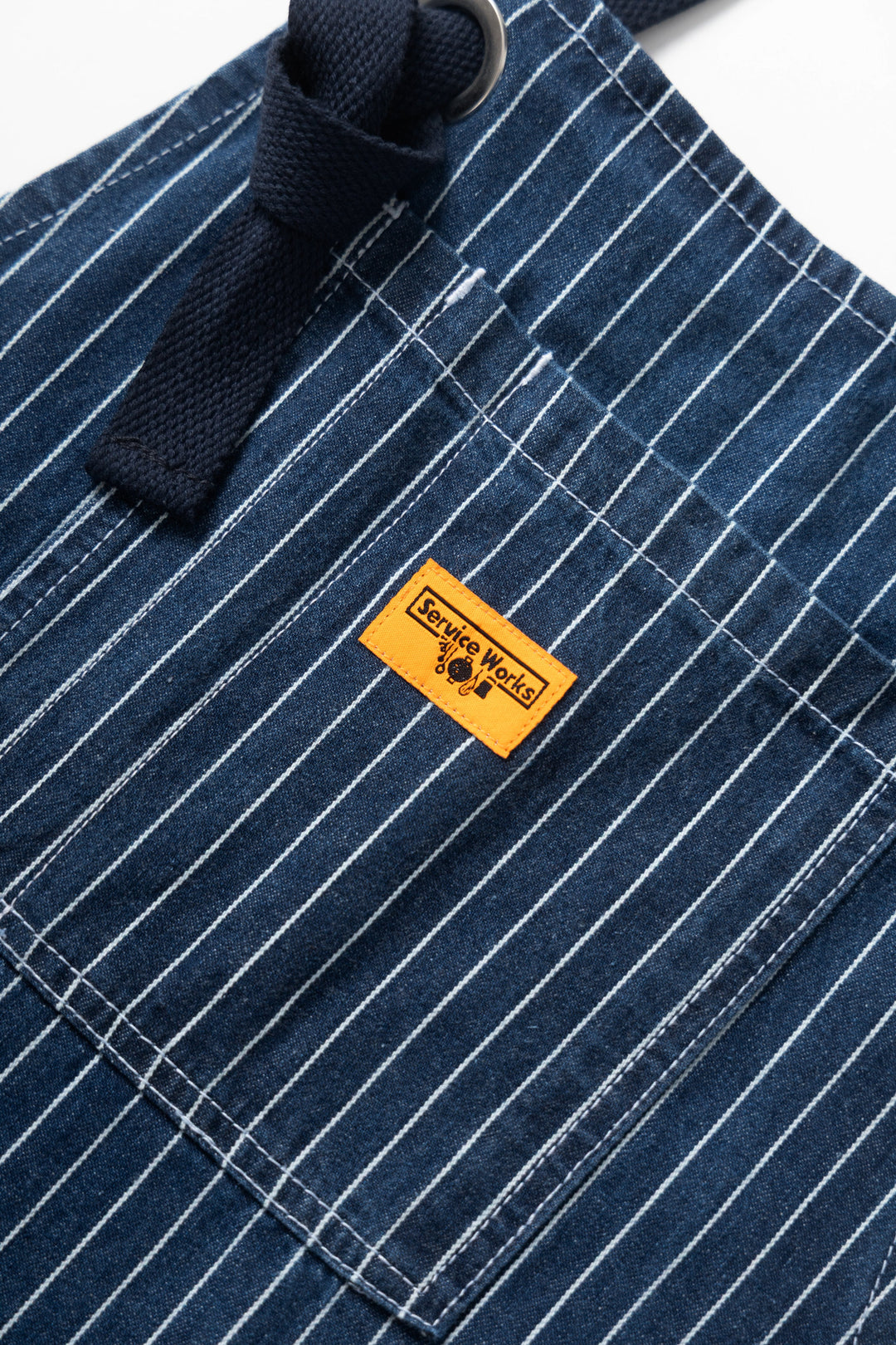 Service Works - Pinstripe Denim Apron - Indigo