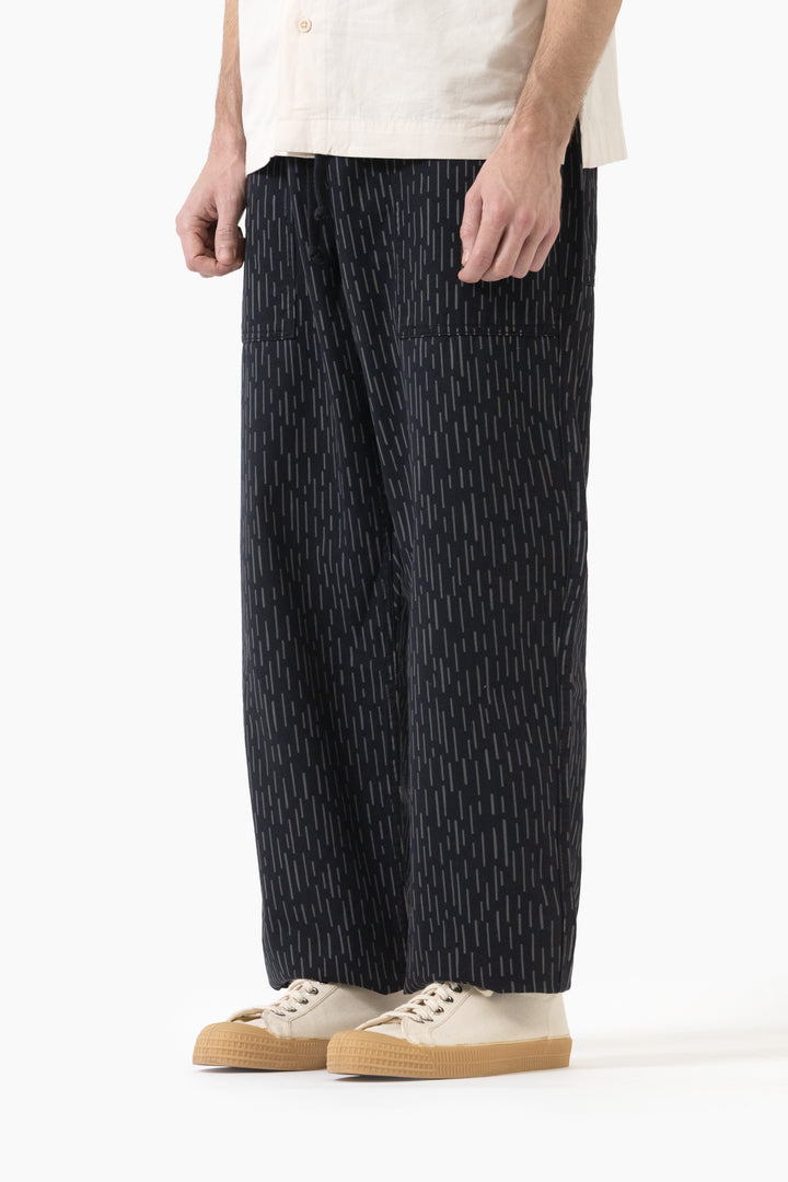 Service Works - Patterned Chef Pants - Raindrop Mono