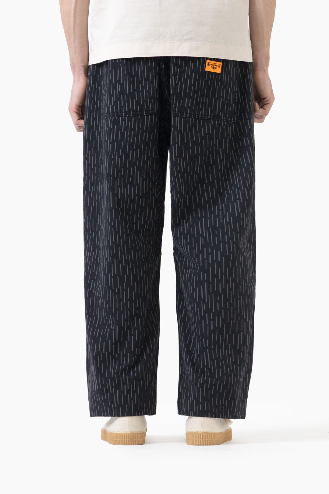 Service Works - Patterned Chef Pants - Raindrop Mono
