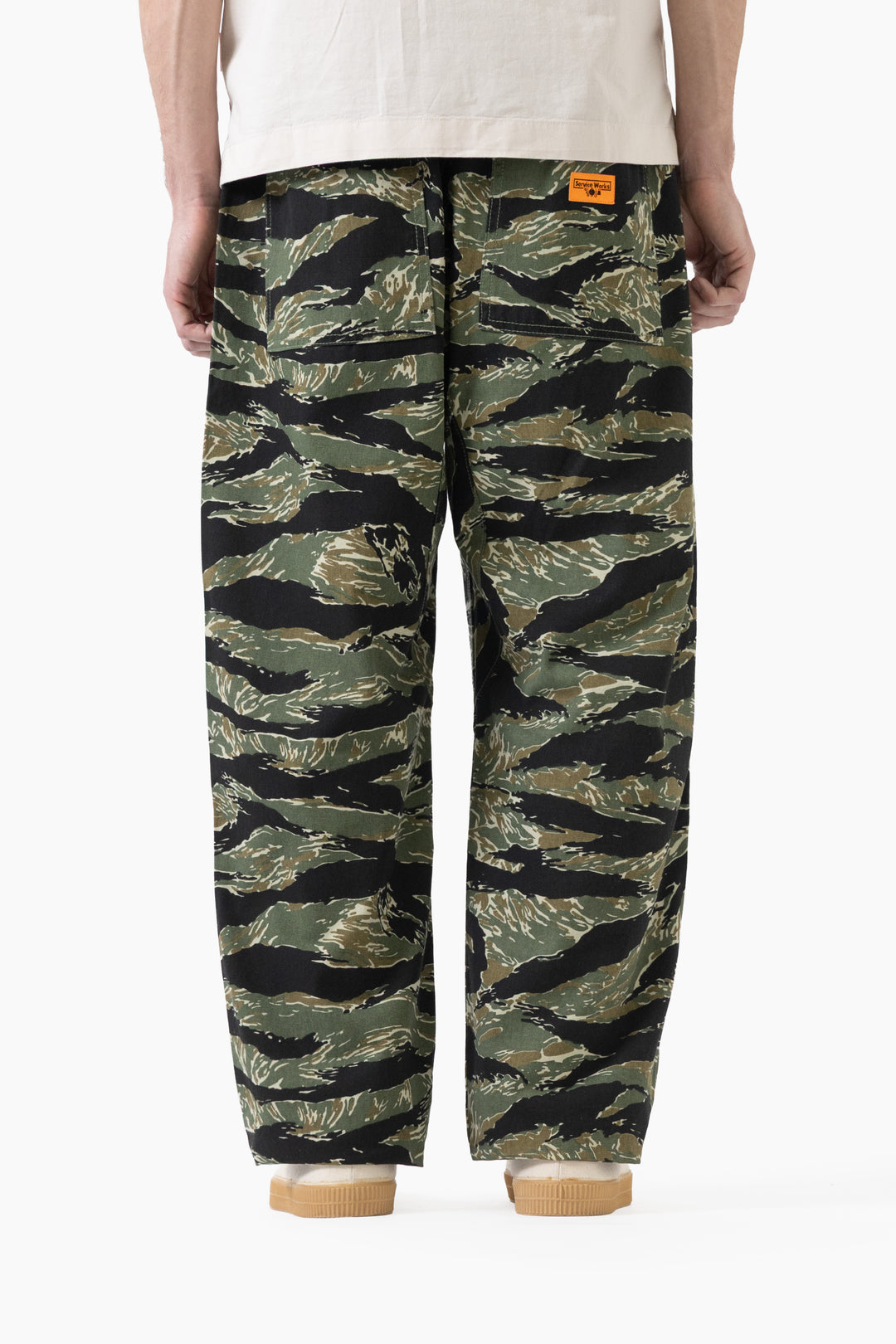 Service Works - Patterned Chef Pants - Tiger Stripe