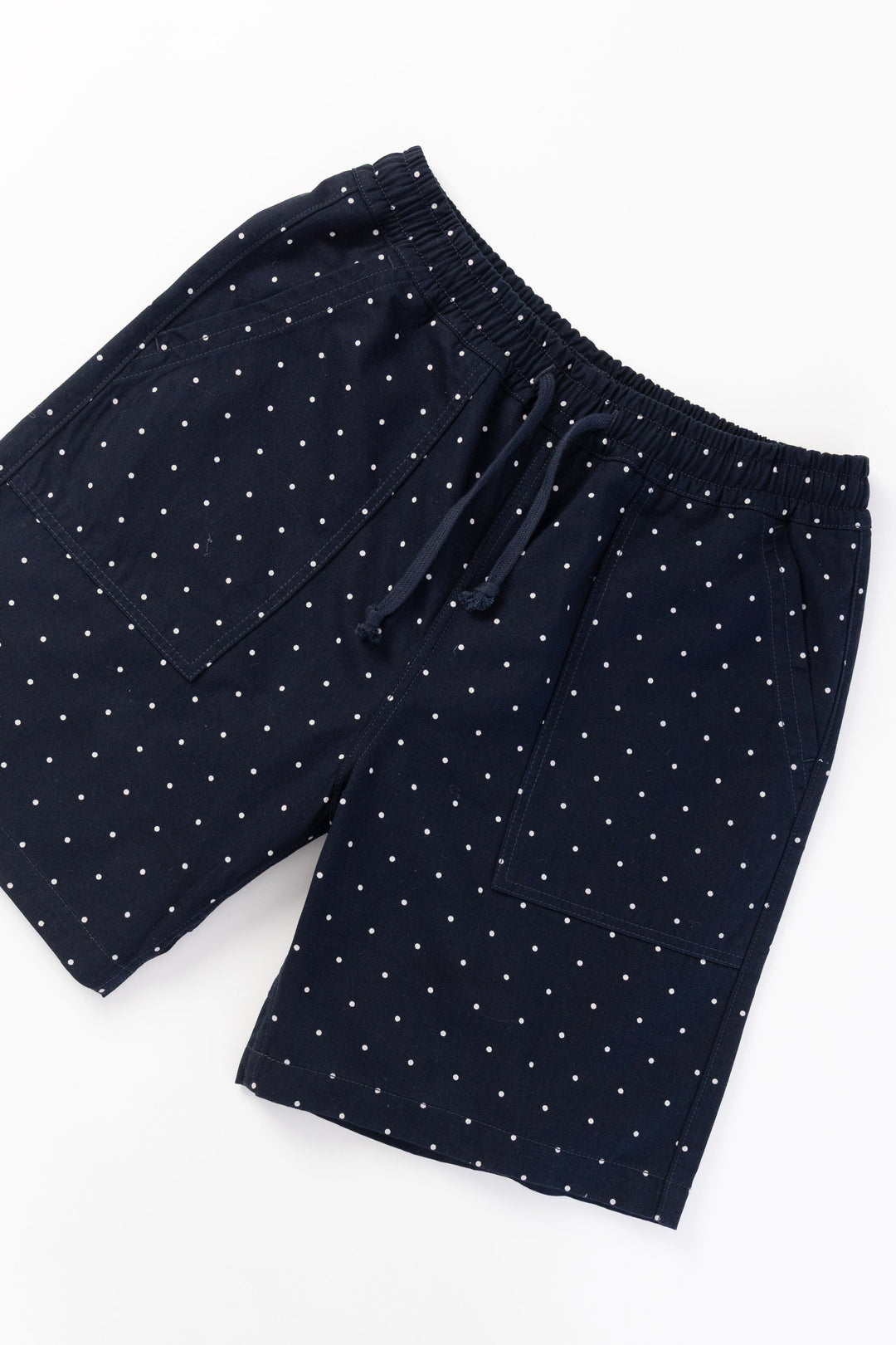 Service Works - Polka Dot Chef Shorts - Navy