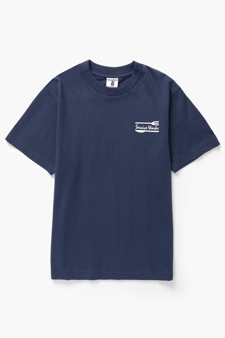 Service Works - Milos Tee - Navy