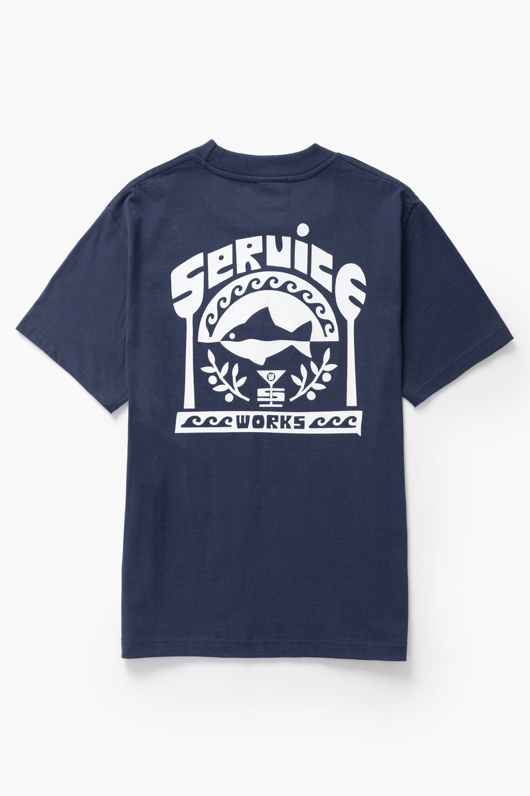 Service Works - Milos Tee - Navy