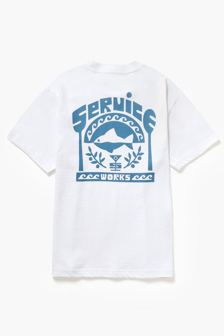 Service Works - Milos Tee - White