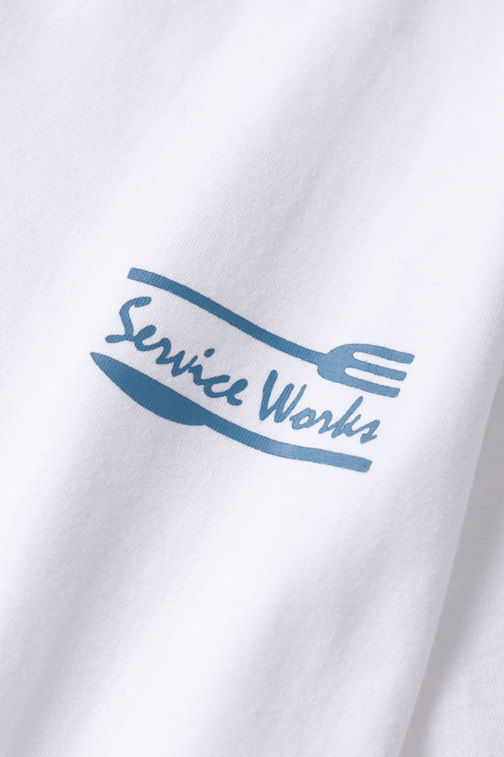 Service Works - Milos Tee - White
