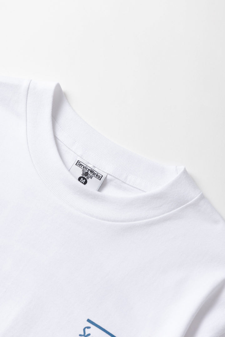 Service Works - Milos Tee - White