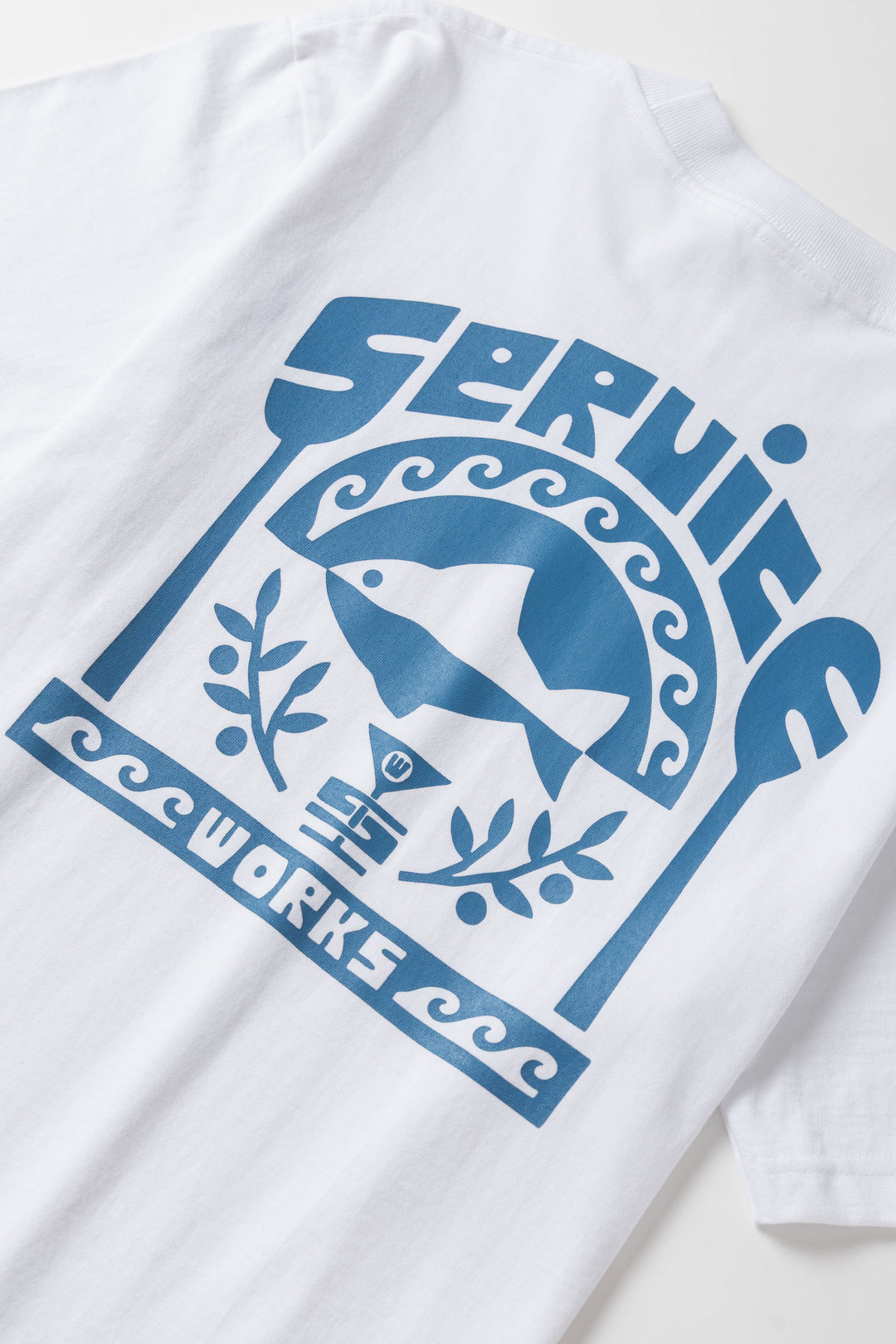 Service Works - Milos Tee - White