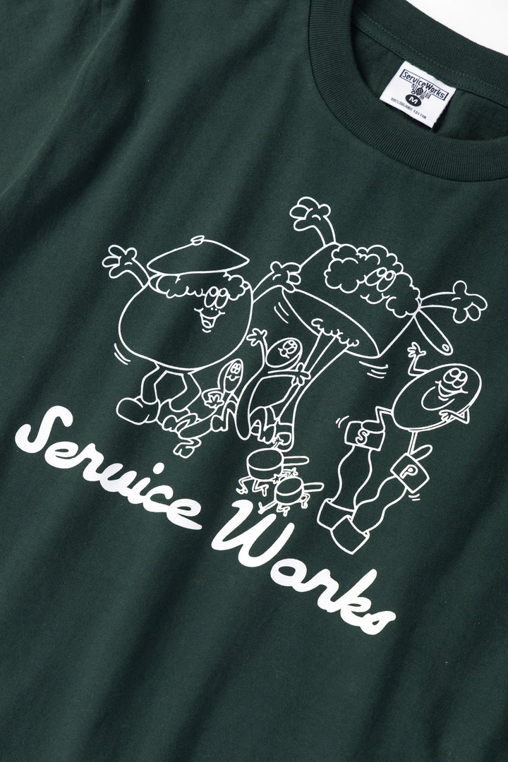 Service Works - Pots & Pans Tee - Forest