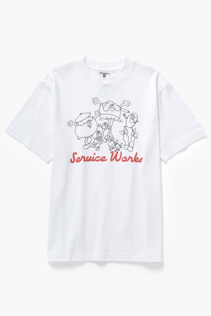 Service Works - Pots & Pans Tee - White