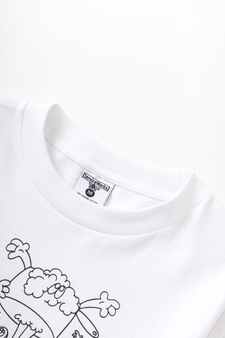 Service Works - Pots & Pans Tee - White