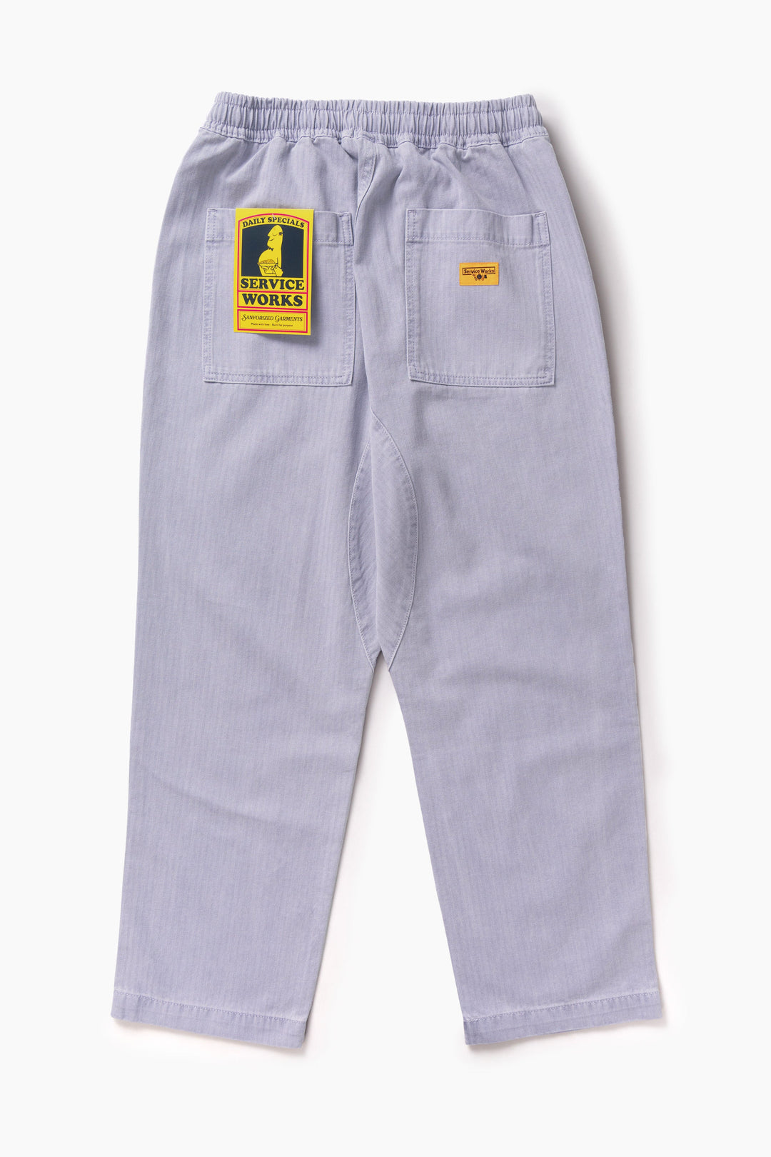 Service Works -  Pigment Herringbone Chef Pants - Lavender