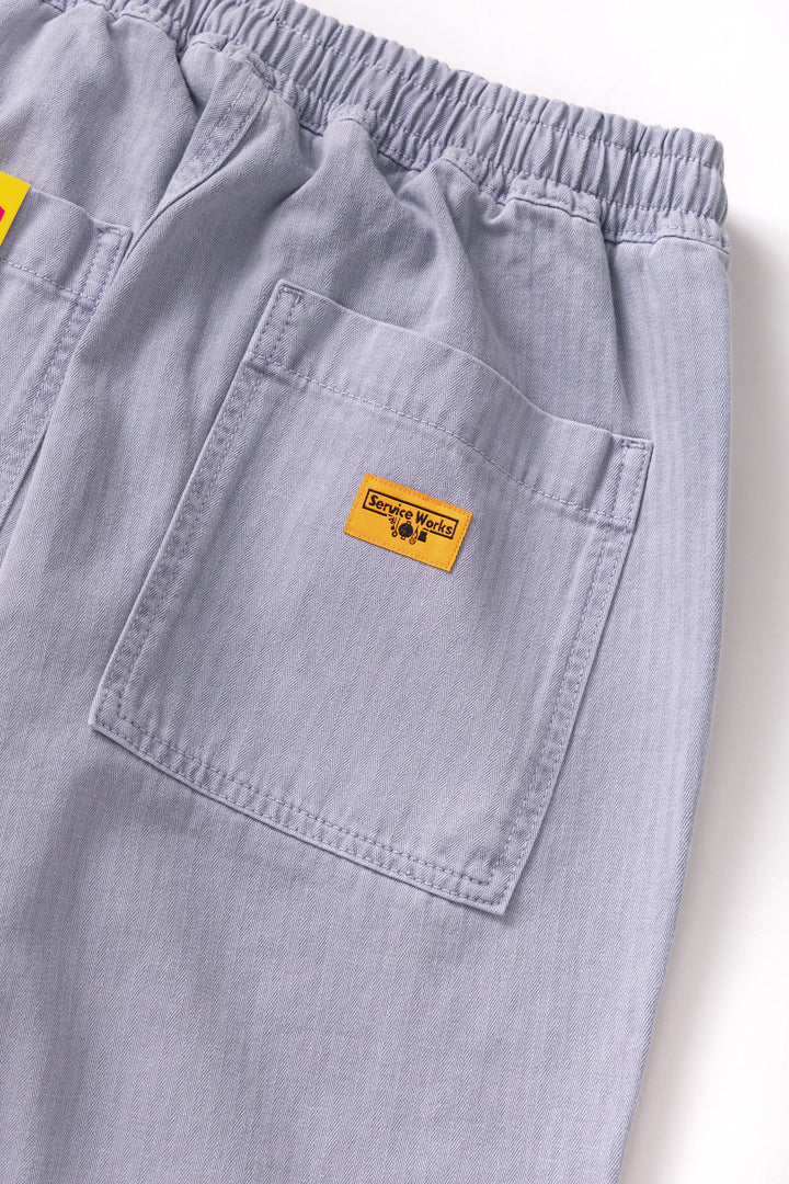 Service Works -  Pigment Herringbone Chef Pants - Lavender