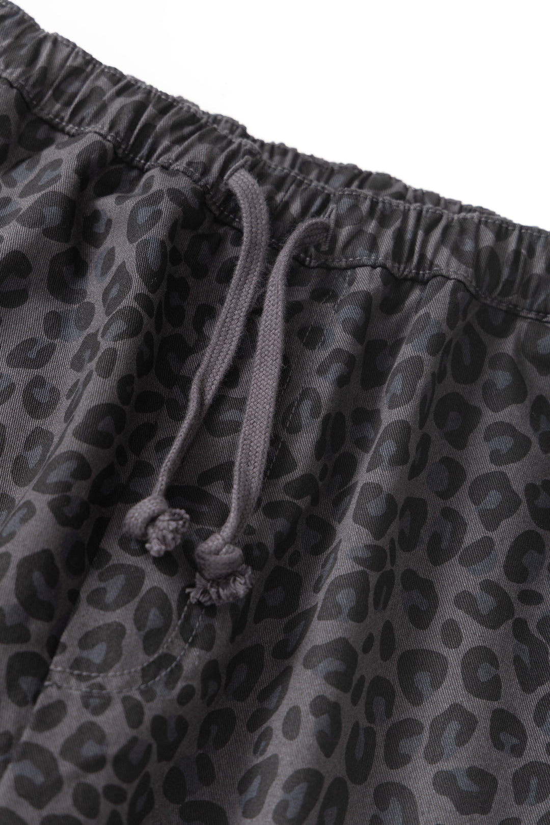 Service Works -  Patterned Easy Chef Pants - Black Leopard