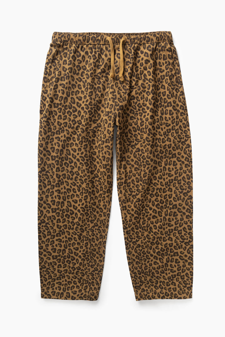Service Works -  Patterned Easy Chef Pants - Brown Leopard