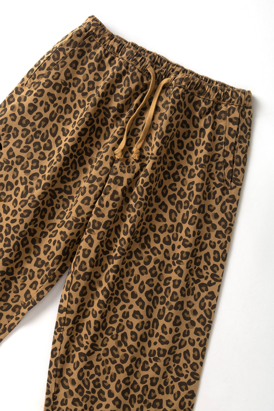 Service Works -  Patterned Easy Chef Pants - Brown Leopard