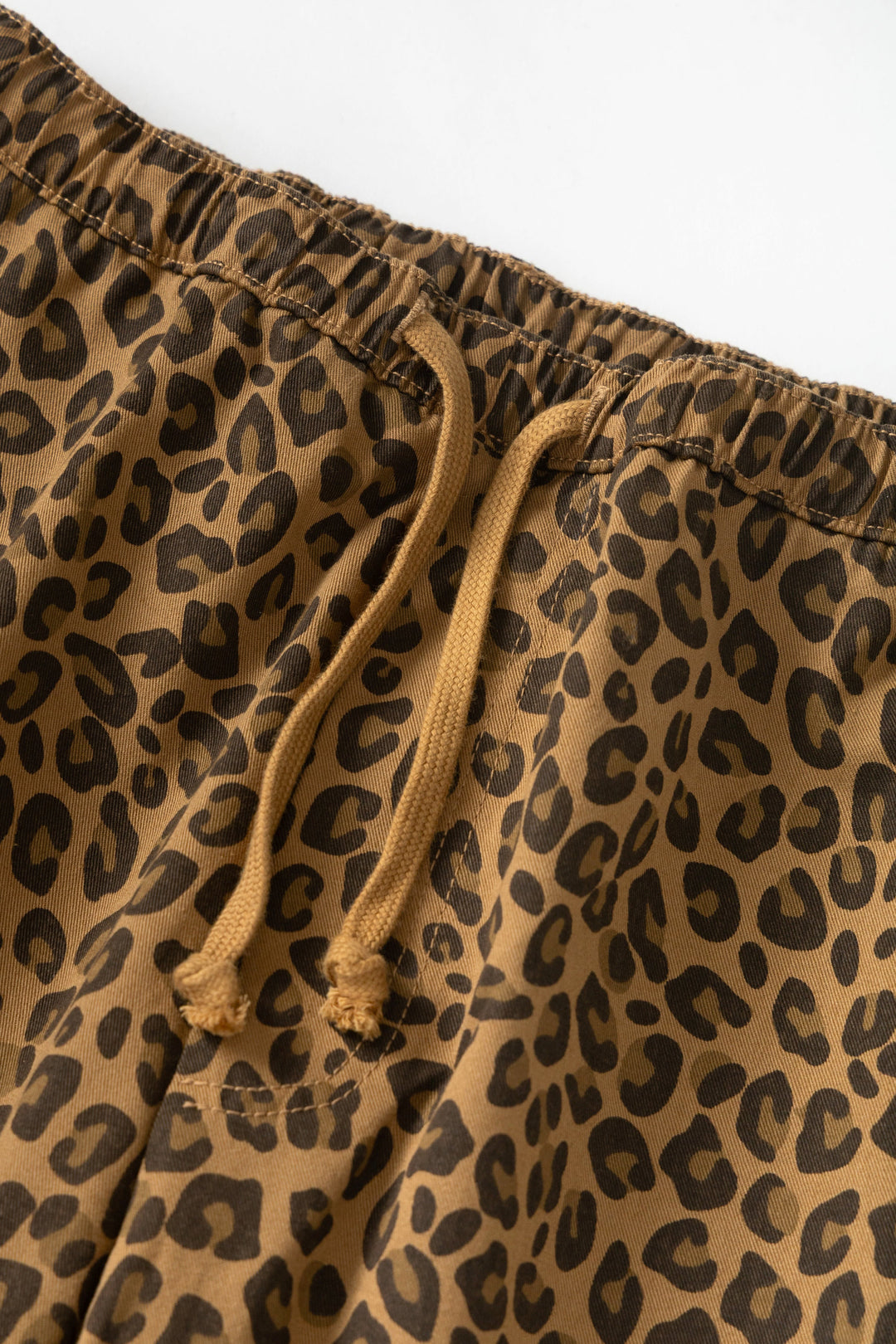 Service Works -  Patterned Easy Chef Pants - Brown Leopard