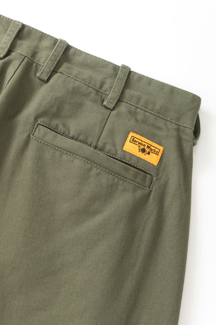 Service Works -  Twill Part Timer Pants - Olive