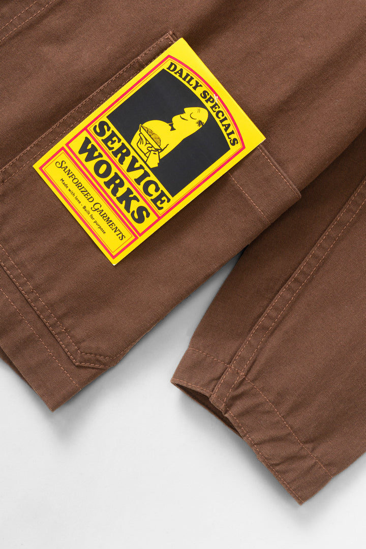 Service Works -  Twill Server Suit Jacket - Brown