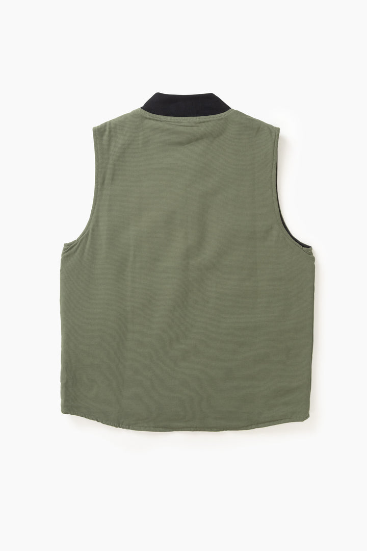 Service Works - Padded Work Vest Jacket - Olive