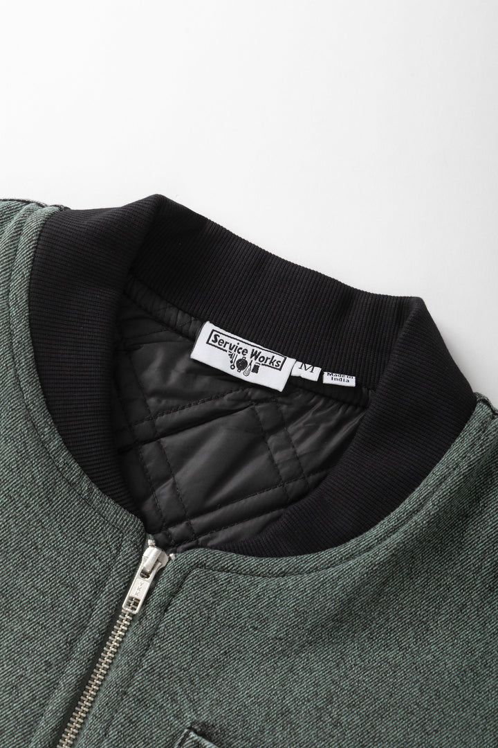 Service Works -  Over-Dyed Work Vest - Sage