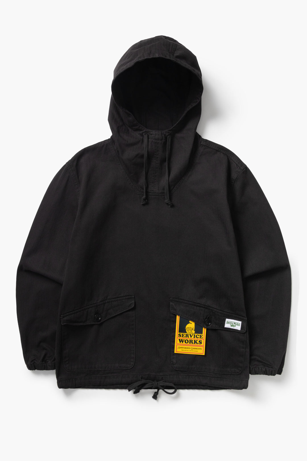 Service Works -  Pigment Herringbone Smock 2.0 - Black