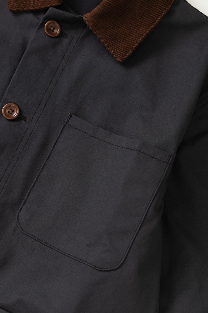 Service Works -  Waxed Barn Coat - Black