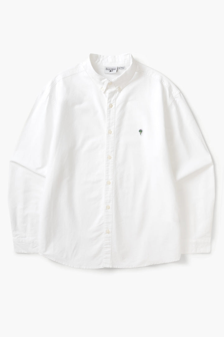 Service Works -  Artichoke Oxford Shirt - White
