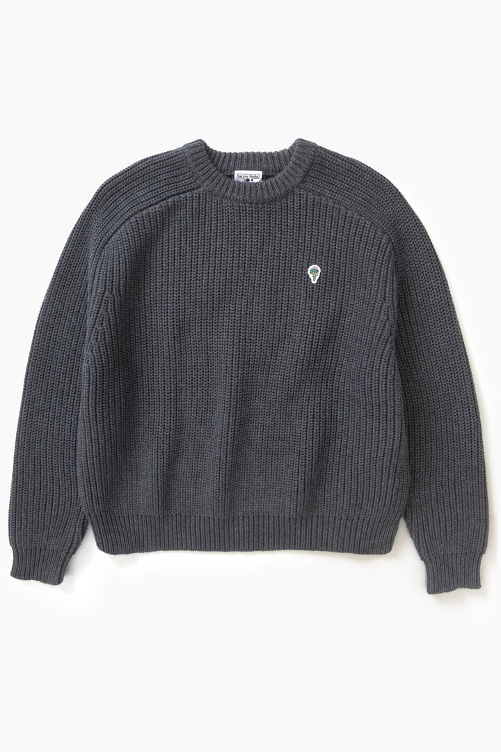 Service Works -  Artichoke Chunky Knit - Charcoal