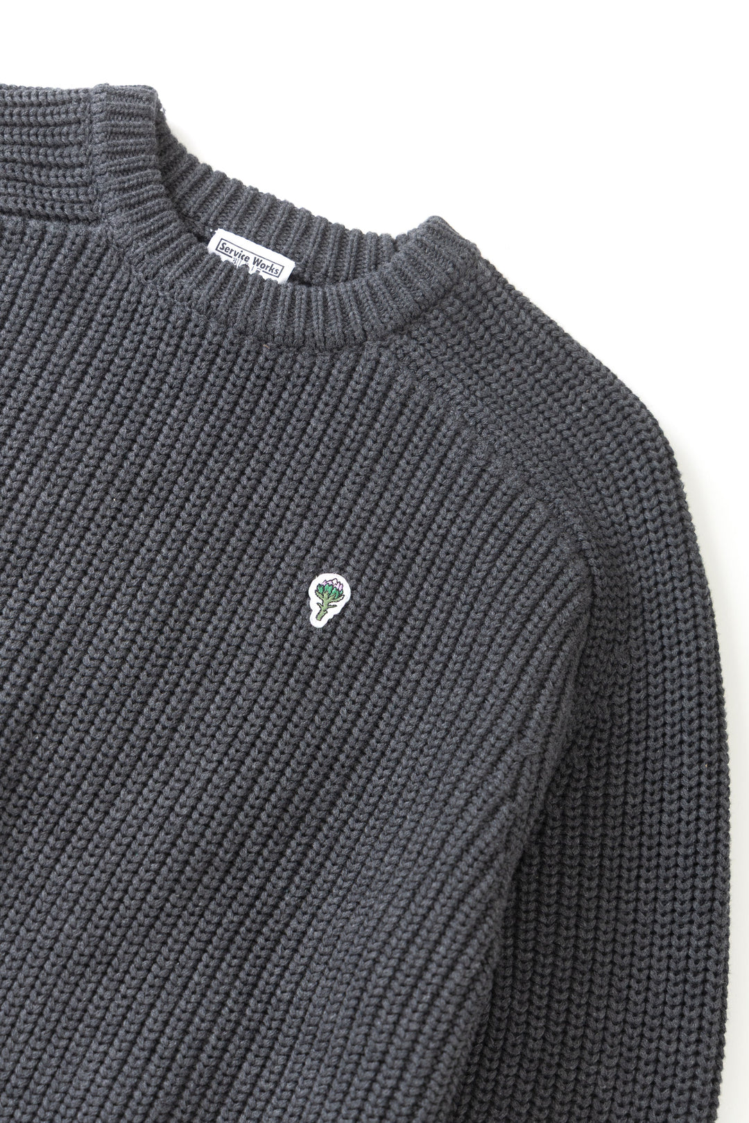 Service Works -  Artichoke Chunky Knit - Charcoal