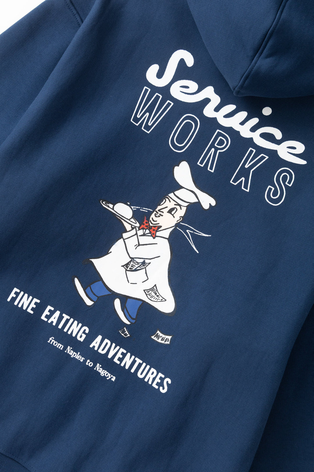 Service Works -  Eating Adventures Hoodie - Navy