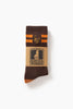 Service Works -  Monogram Socks - Brown