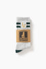 Service Works -  Monogram Socks - Heather Grey