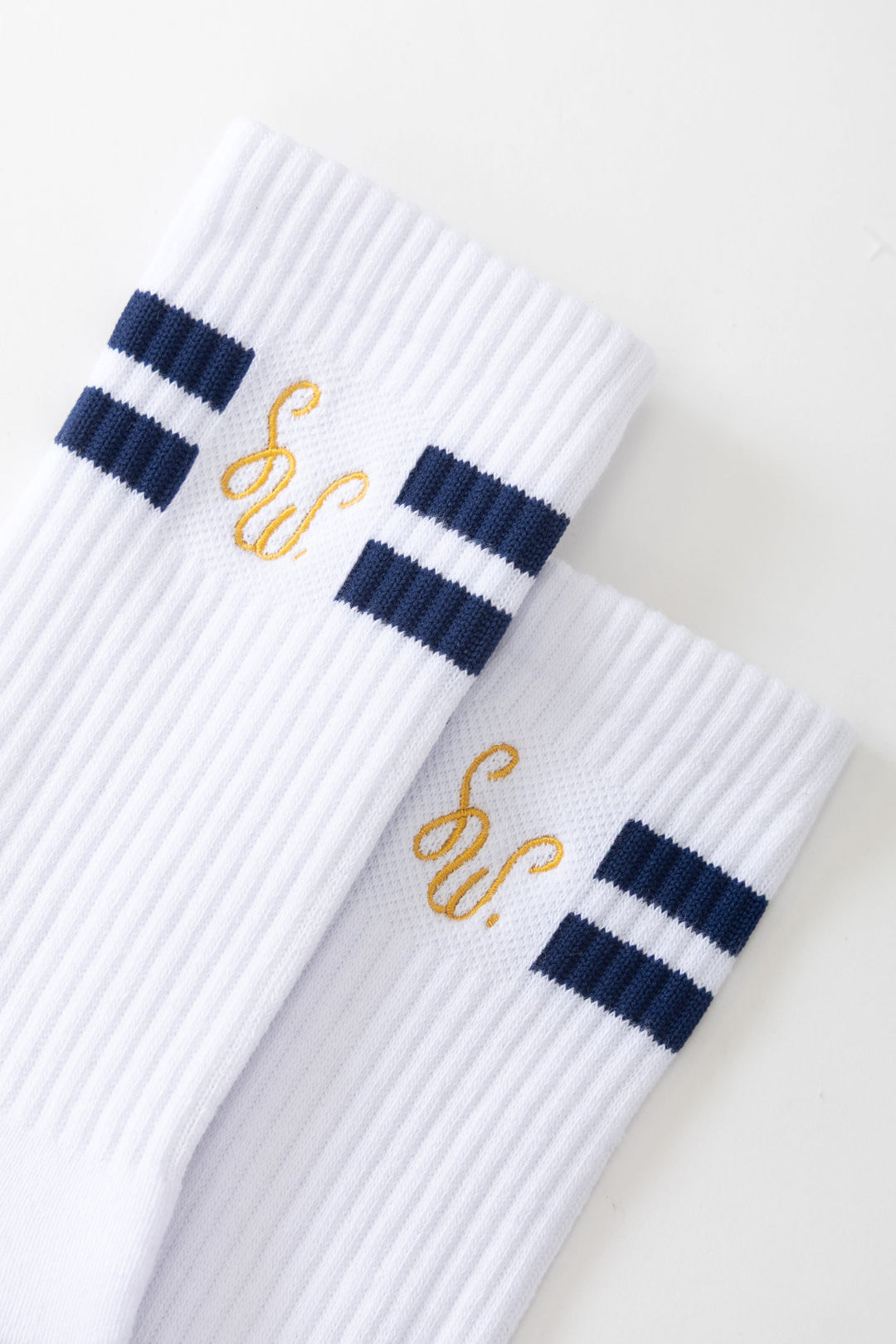 Service Works -  Monogram Socks - White