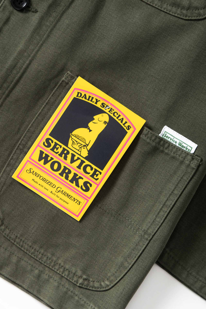 Service Works - Moleskin Coverall 2.0 - Moss