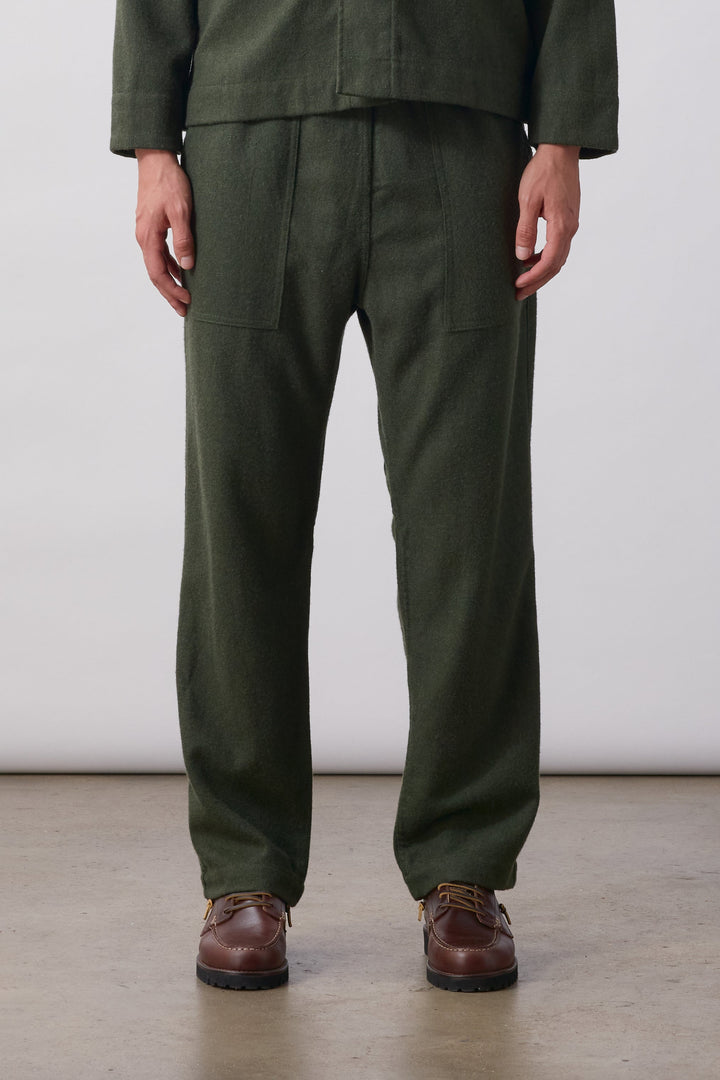 Service Works -  Flannel Chef Pants - Forest
