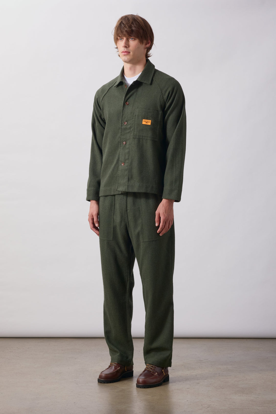 Service Works -  Flannel Chef Pants - Forest