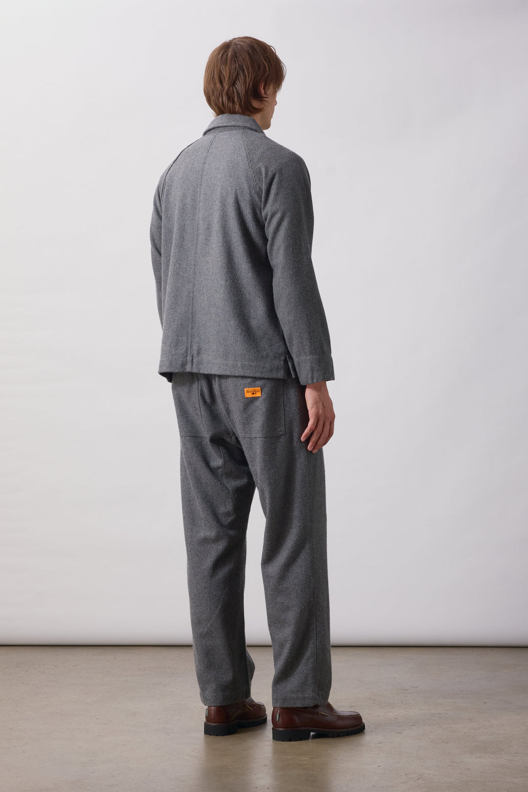 Service Works -  Flannel FOH Overshirt - Charcoal