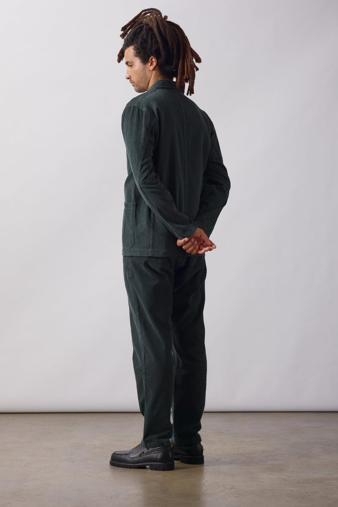 Service Works -  Fine Cord Server Suit Jacket - Jewel