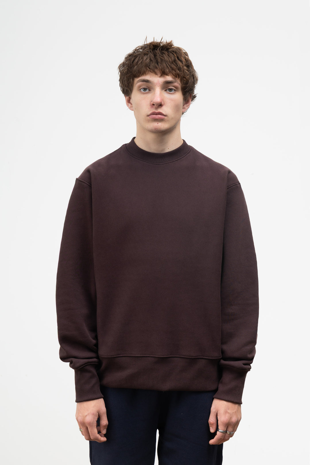 Power Goods - Super Weight Crewneck - Coffee
