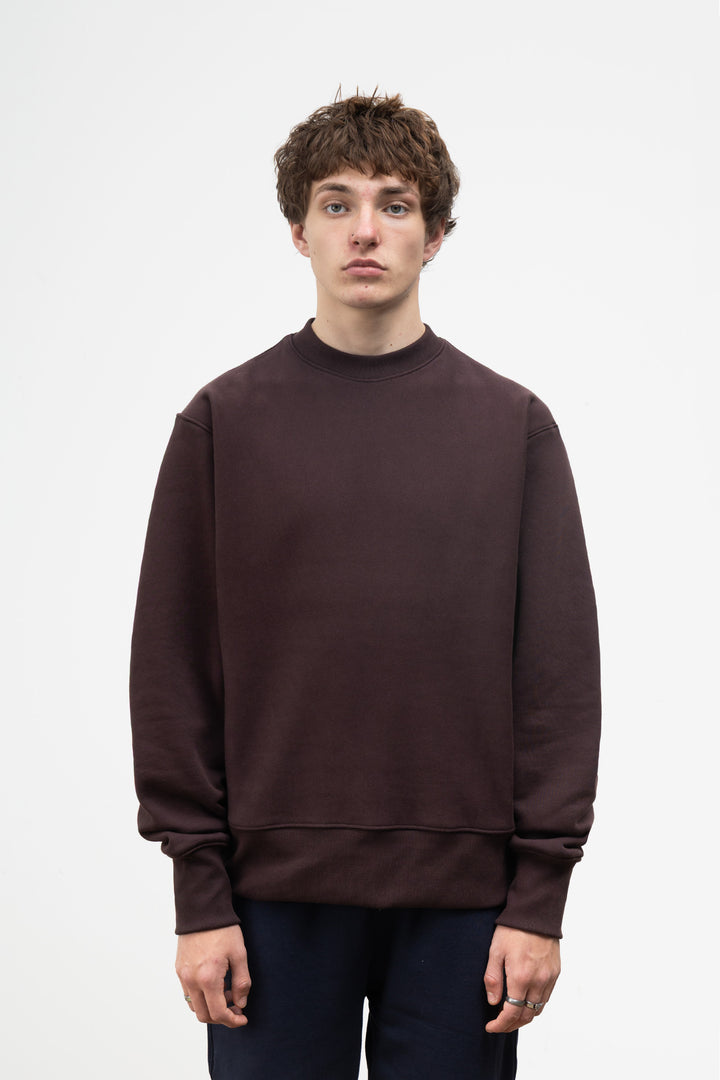 Power Goods - Super Weight Crewneck - Coffee