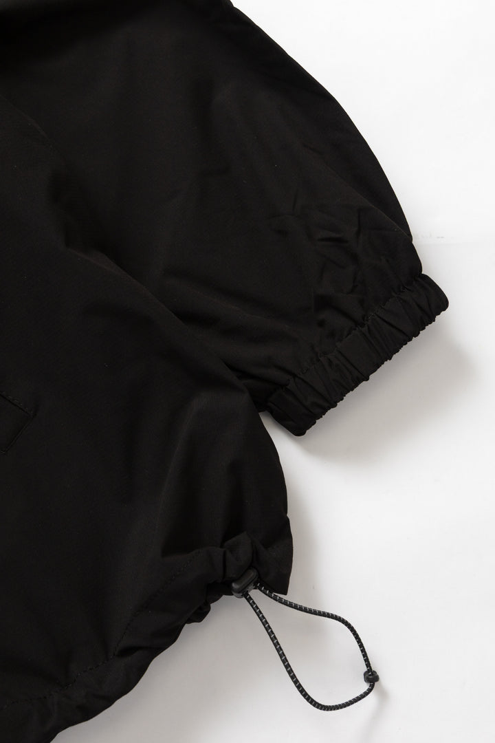 TRS - Hooded Smock Jacket - Black