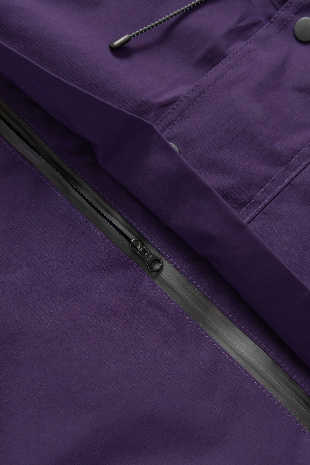 TRS - Hooded Smock Jacket - Purple