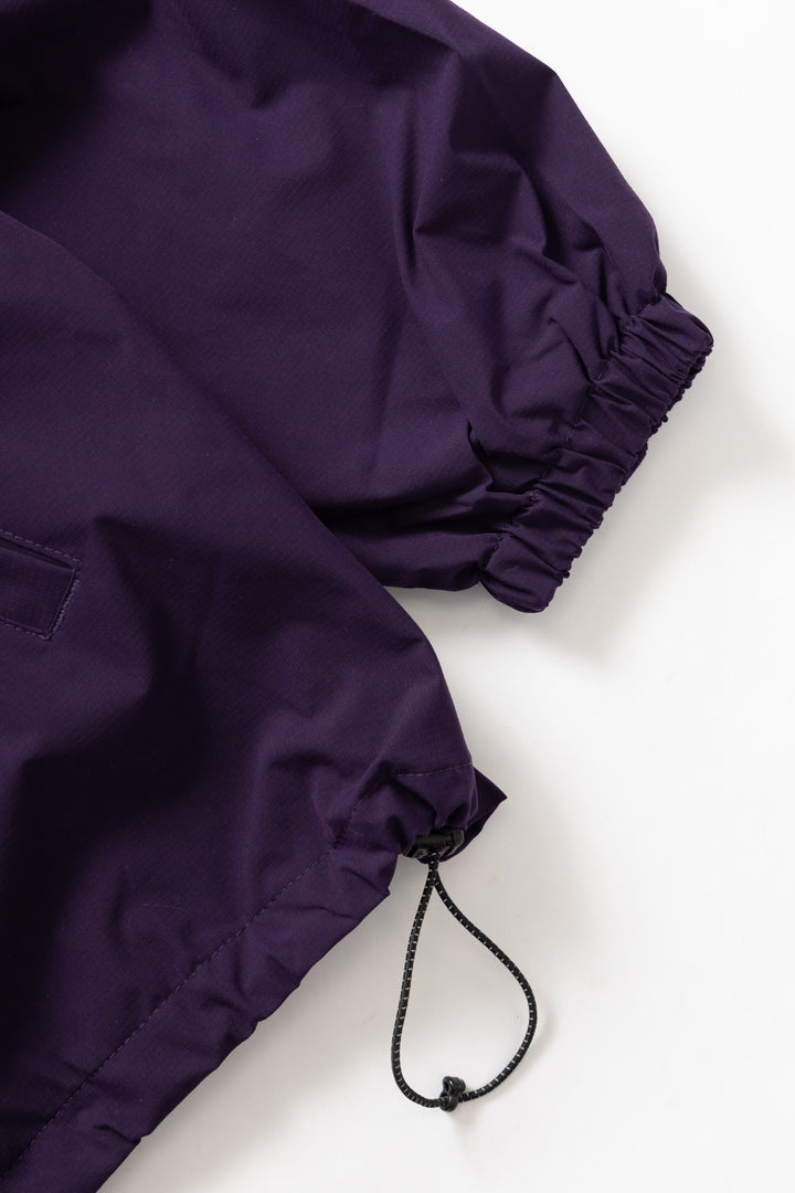 TRS - Hooded Smock Jacket - Purple