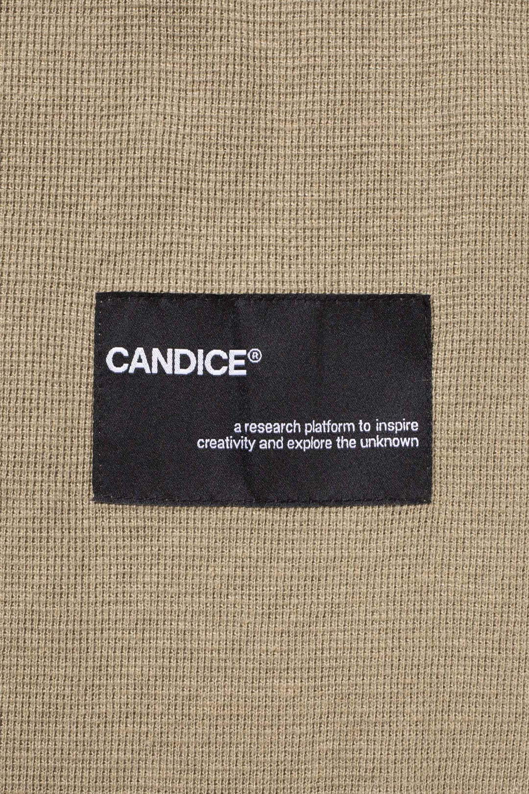 Candice - Waffle Pocket Tee - Khaki