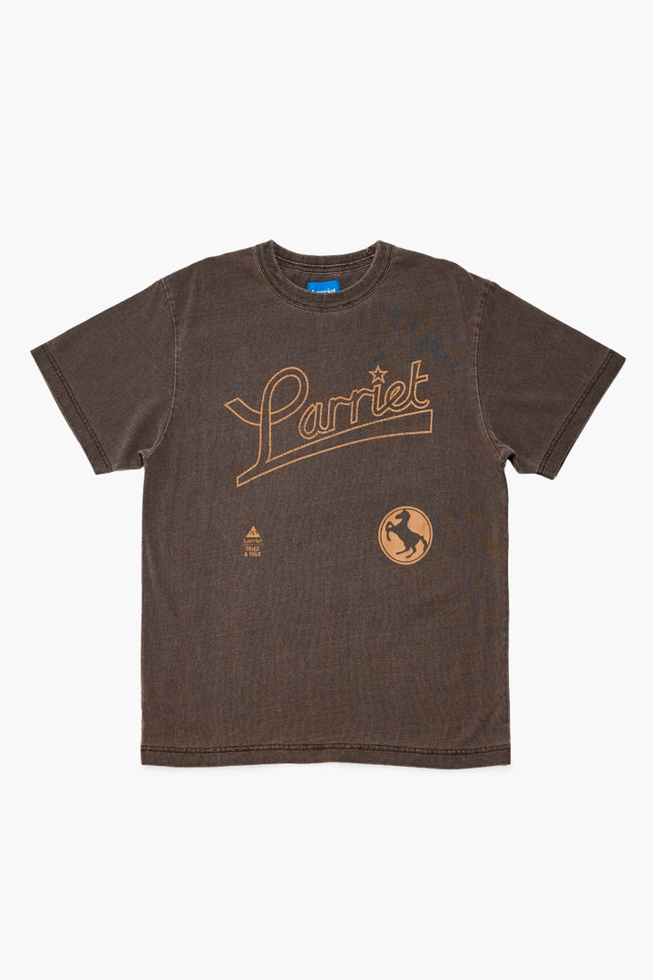 Larriet - Tried & True Tee - Dark Brown