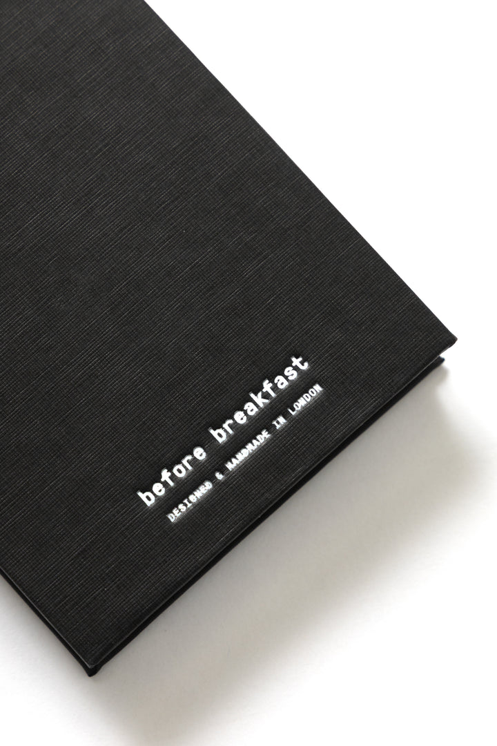 Before Breakfast - Work Pad - Black
