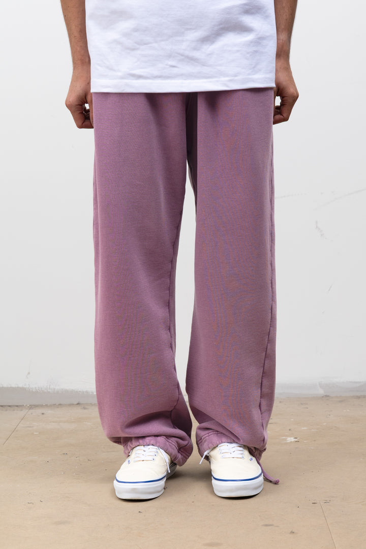 Blacksmith - Washed Wide Jogger - Purple