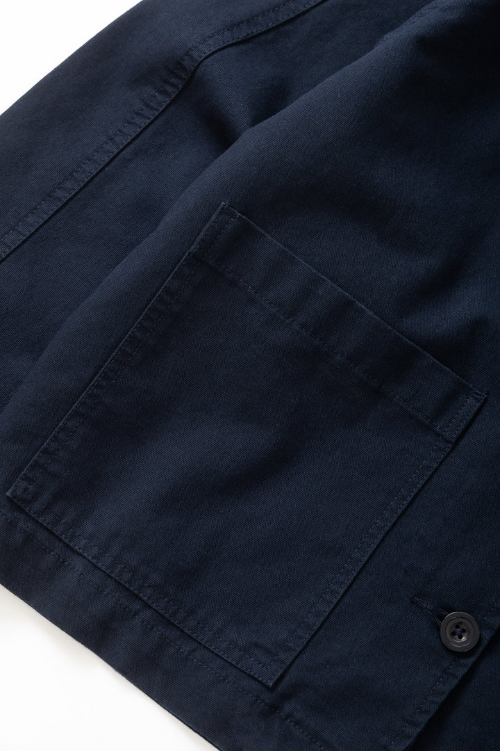 Service Works - Women's Cropped Work Jacket - Dark Navy
