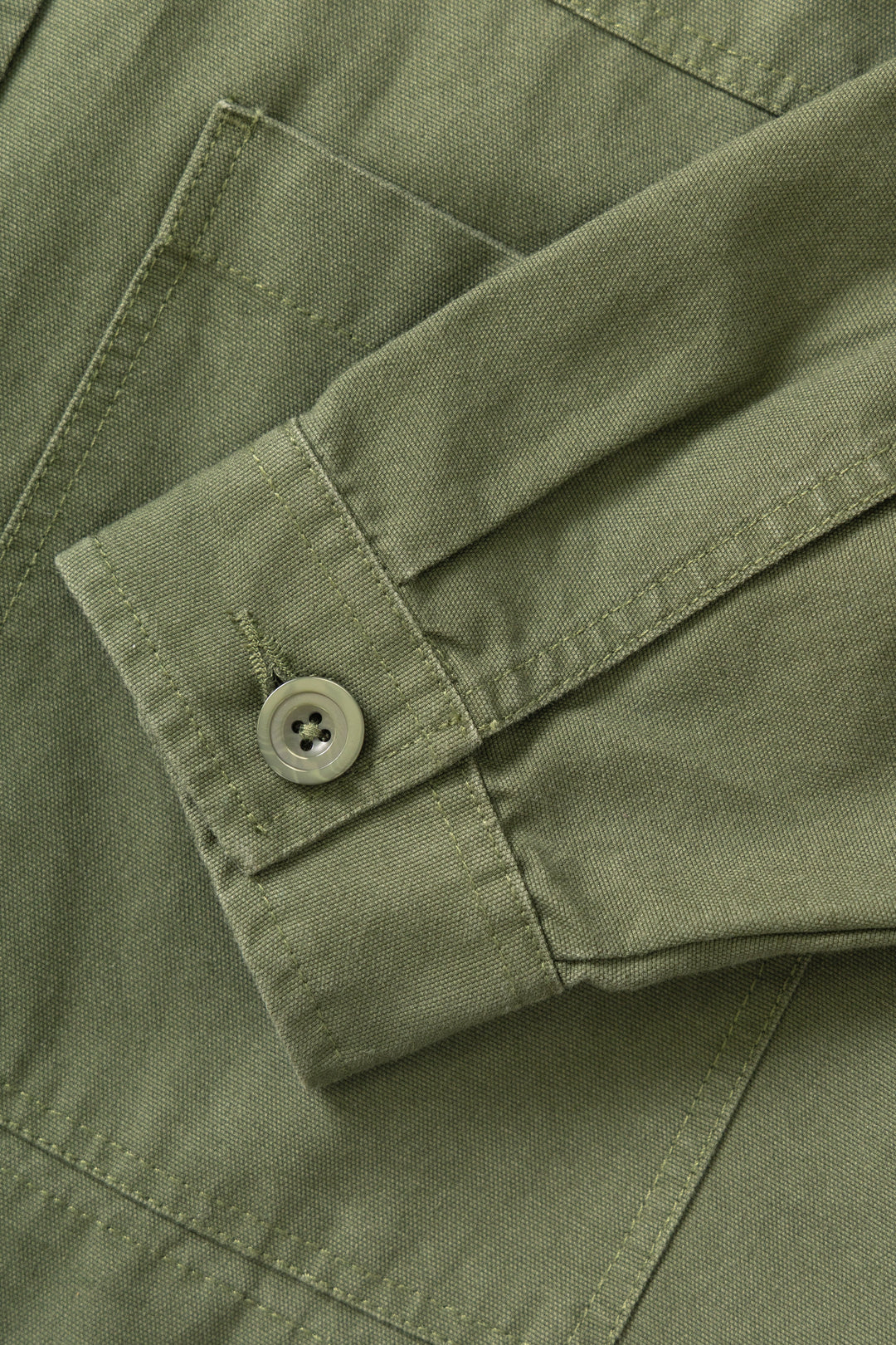 Service Works - Women's Cropped Work Jacket - Olive